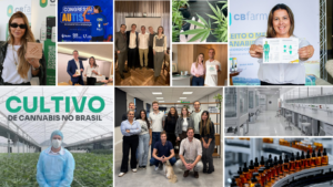 Equipe da CBfarma em ambiente institucional, representando pesquisa científica, inovação e o avanço da medicina canabinoide no Brasil.